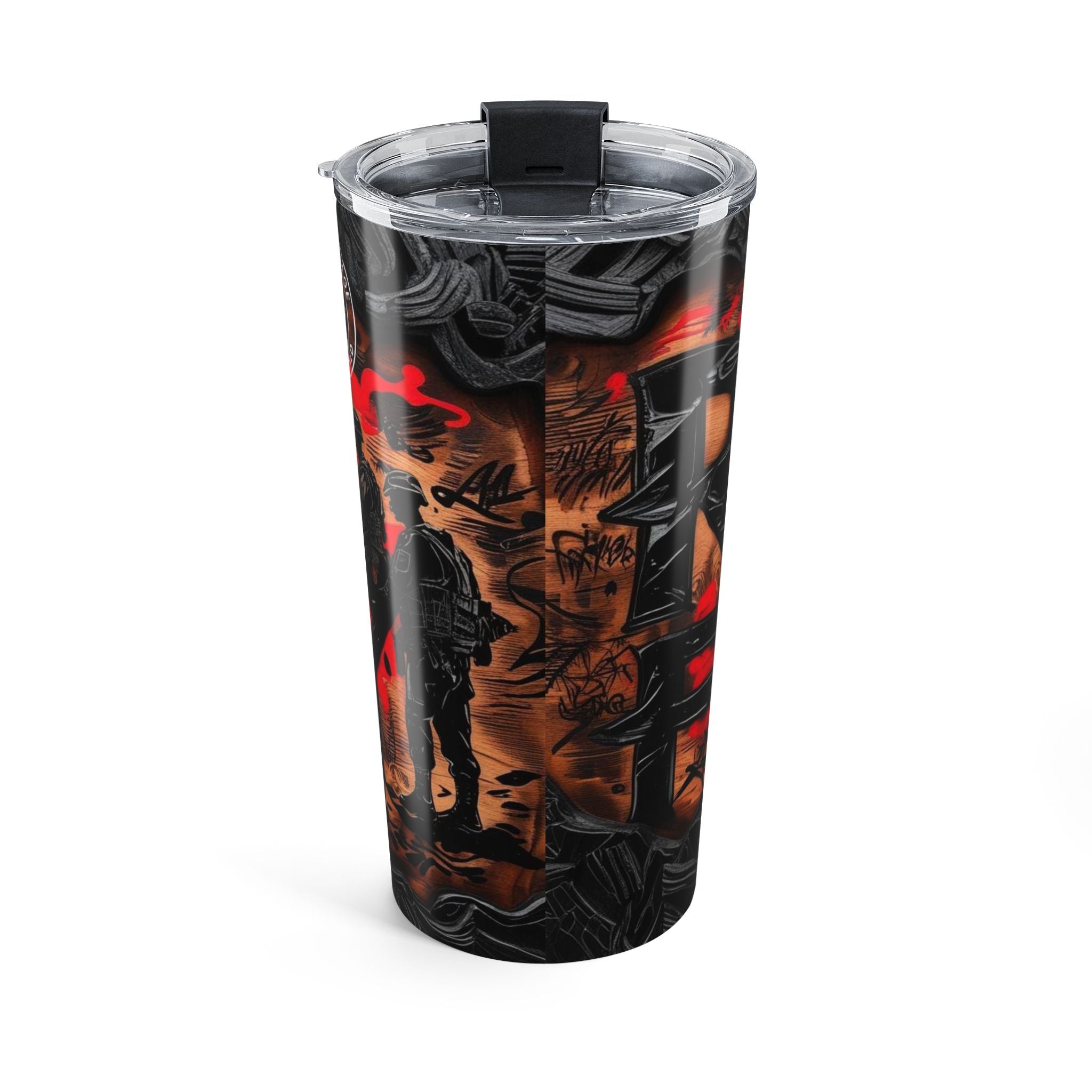 Red Friday Tumbler | 20oz Travel Mug | Unique Gift for Veterans | Military Appreciation | Patriot's Day | Motivational Insulated Cup