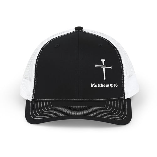 Black Snapback Trucker Cap with Cross Design | Stylish Casual Headwear for Men & Women | Perfect Gift for Faith-based Events, Outdoor [...]