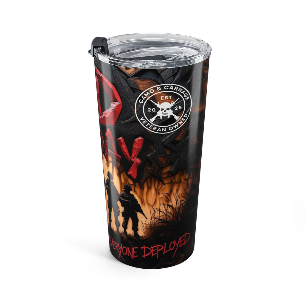 Red Friday Memorial Tumbler – 20oz, Remembrance Mug, Veteran Gift, Coffee Mug, Military Tribute, Custom Drinkware