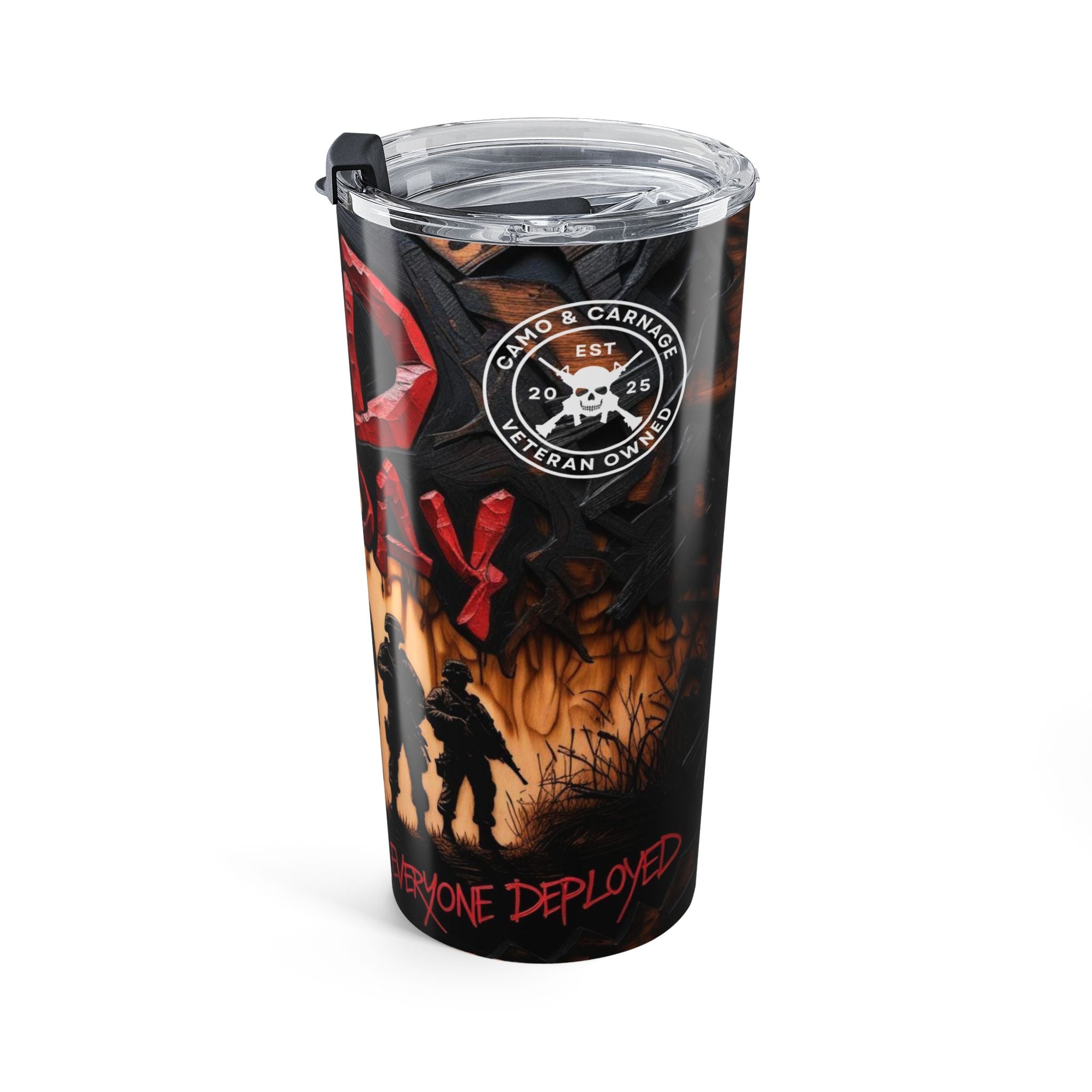 Red Friday Memorial Tumbler – 20oz, Remembrance Mug, Veteran Gift, Coffee Mug, Military Tribute, Custom Drinkware