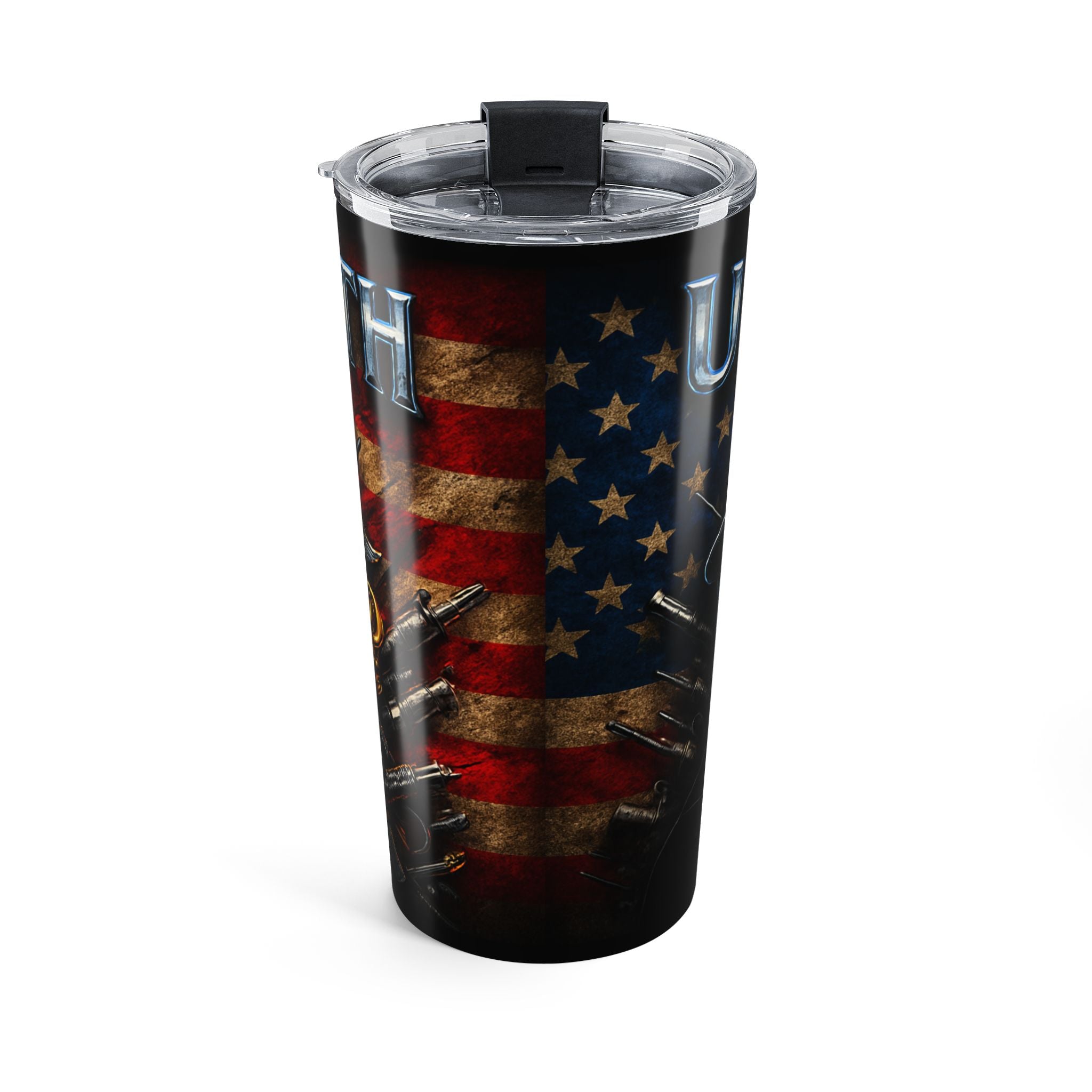 USMC 250th Birthday Tumbler 20oz | Patriotic Gifts, Veteran Appreciation, Birthday Celebrations, USA Decor, Custom Travel Cup