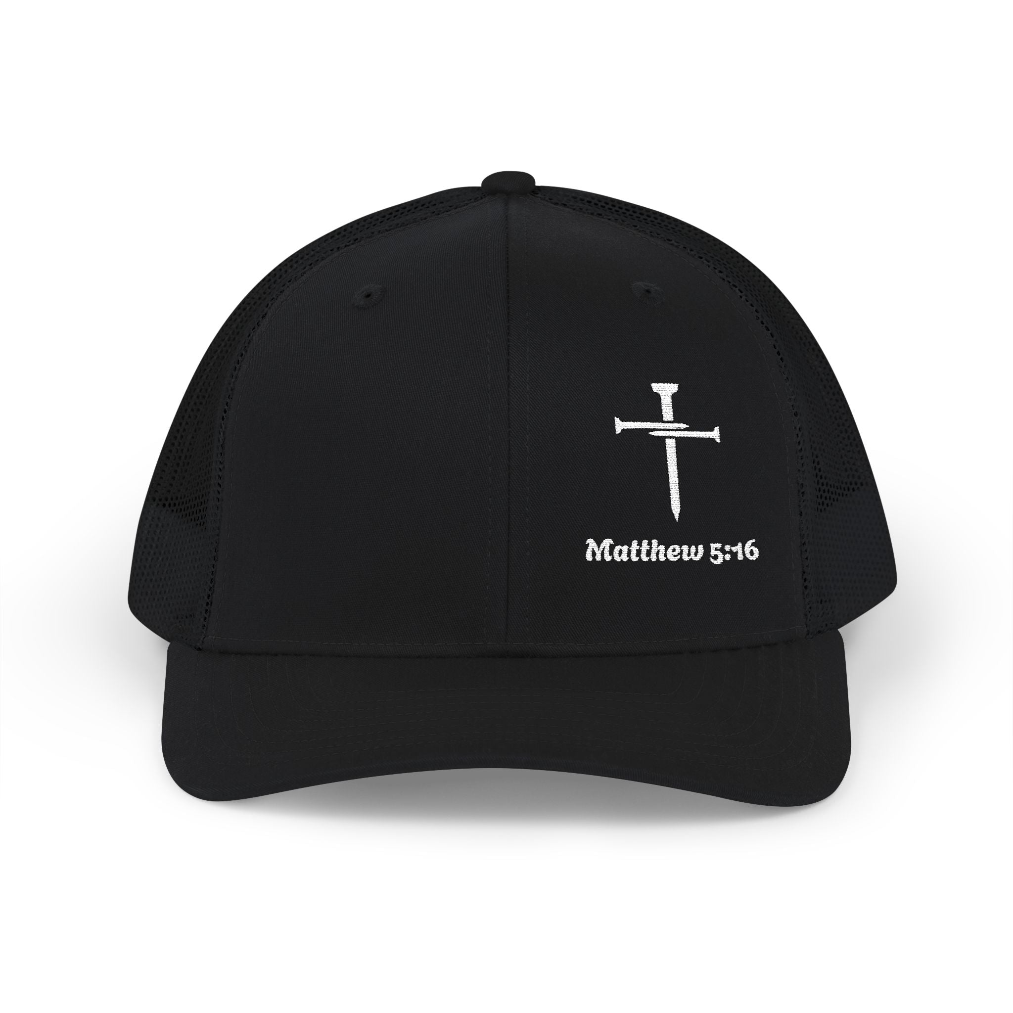Black Snapback Trucker Cap with Cross Design | Stylish Casual Headwear for Men & Women | Perfect Gift for Faith-based Events, Outdoor [...]
