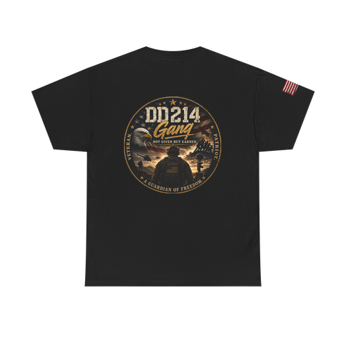 DD214 Gang Tee — Earned, Not Given