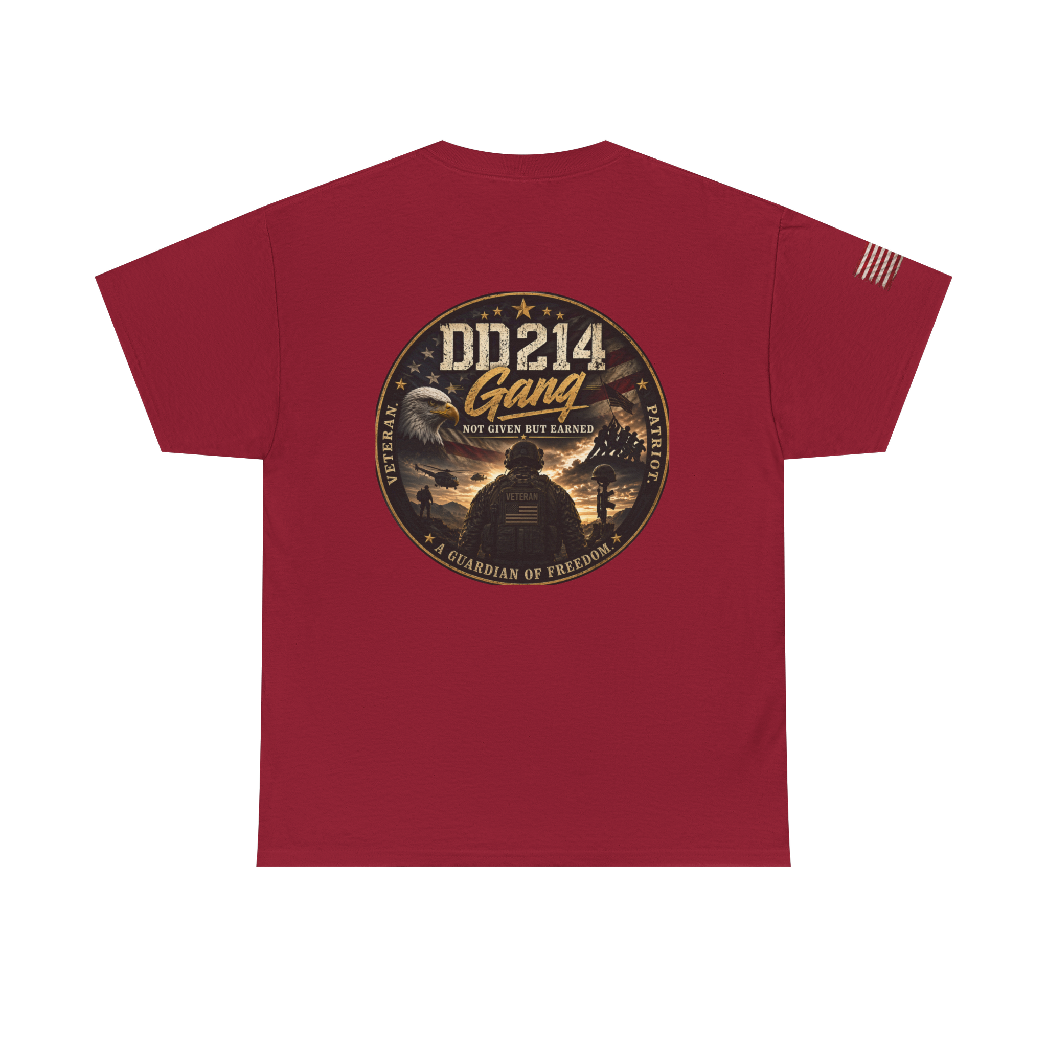 DD214 Gang Tee — Earned, Not Given
