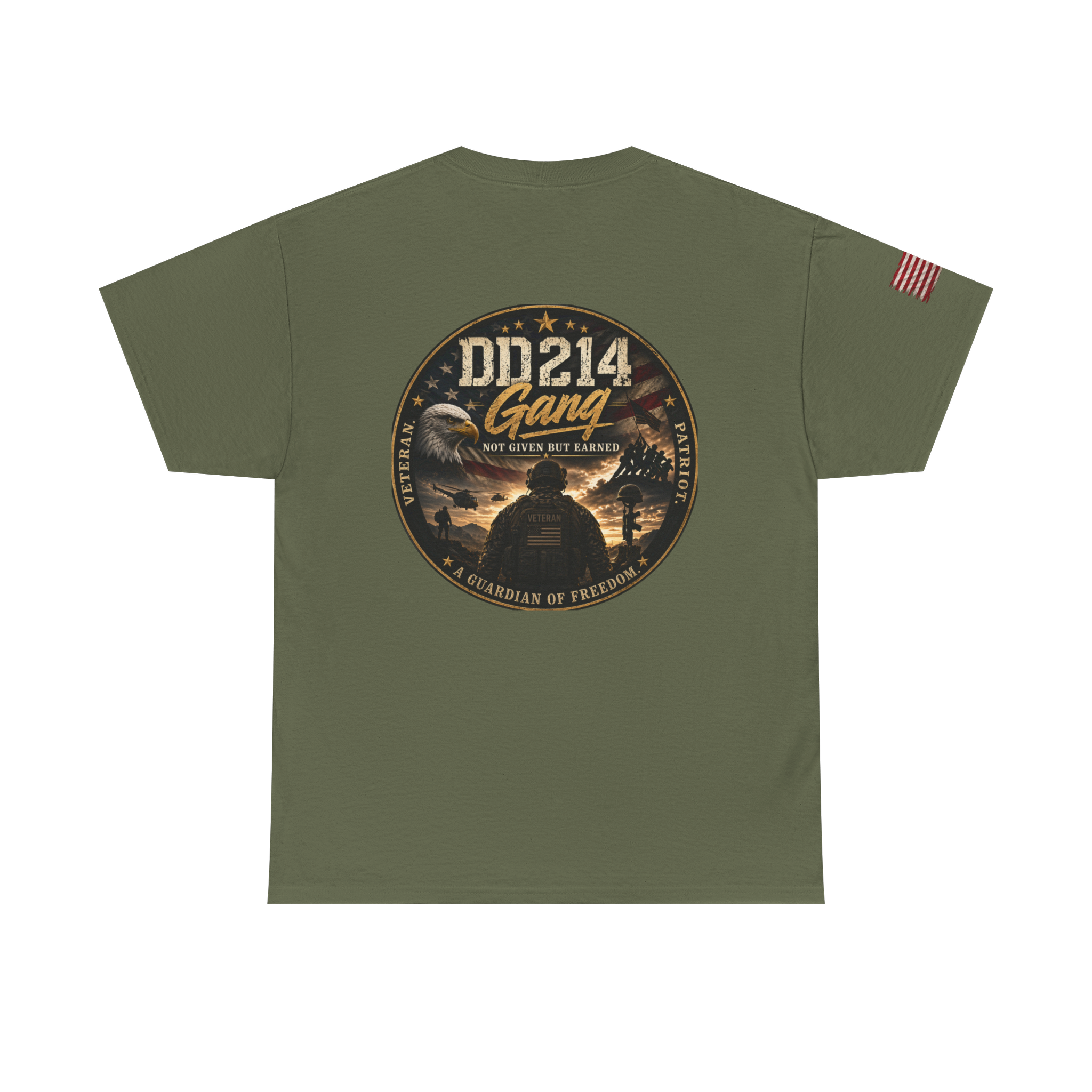 DD214 Gang Tee — Earned, Not Given